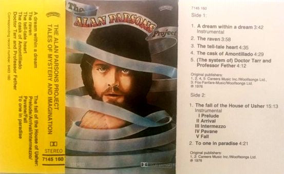 Alan Parsons Project - Tales Of Mystery & Imagination Cassette