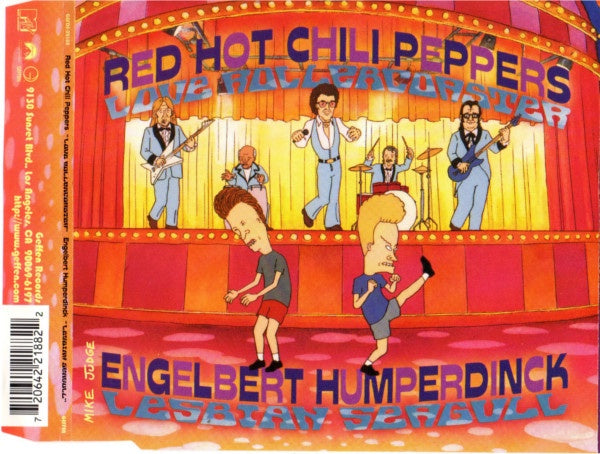 Red Hot Chili Peppers / Engelbert Humperdinck – Love Rollercoaster / Lesbian Seagull Australian Single CD
