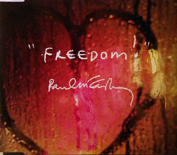 Paul McCartney & Wings - Freedom / From A Lover To A Friend CD Single