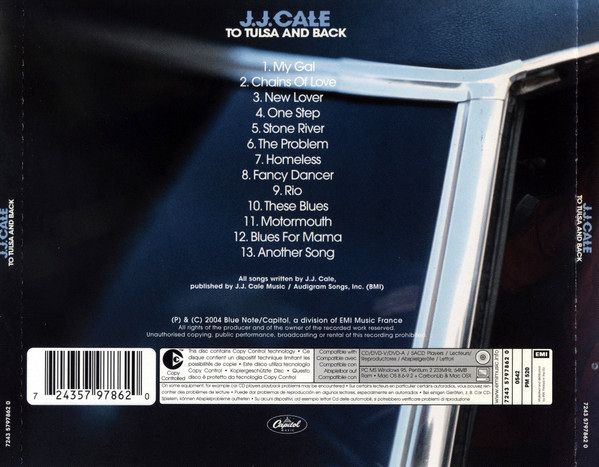 J.J. Cale - To Tulsa & Back CD