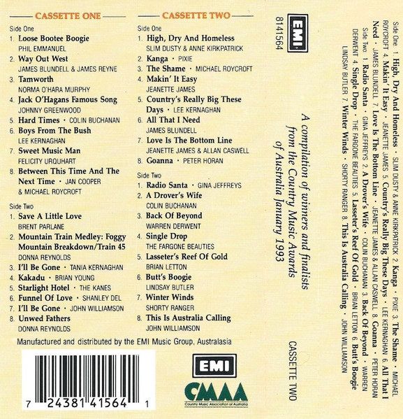 Various Artists - The Winners: January 1993 2 Cassette Tape