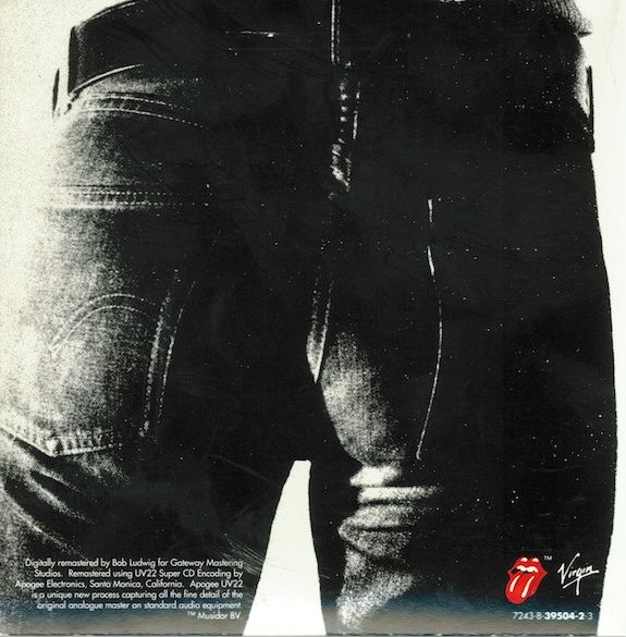 Rolling Stones - Sticky Fingers (Collectors Original Album Packaging w/Zipper) CD