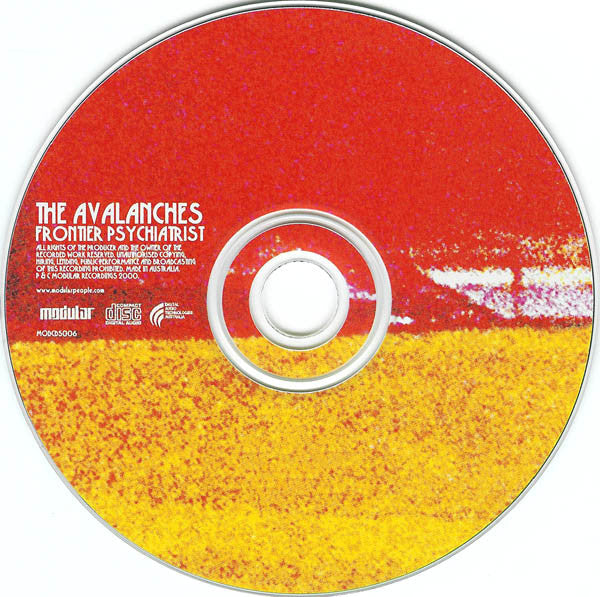 Avalanches - Frontier Psychiatrist 4 Track CD Single