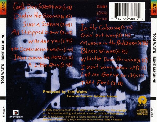 Tom Waits - Bone Machine CD