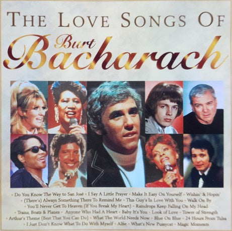 Various Artists - The Love Songs Of Burt Bacharach CD
