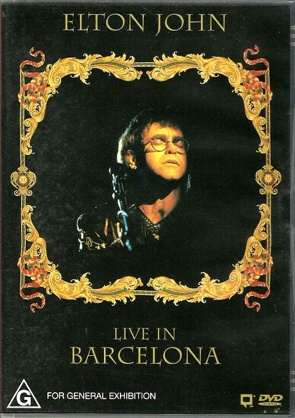 Elton John - Live In Barcelona DVD (Used)