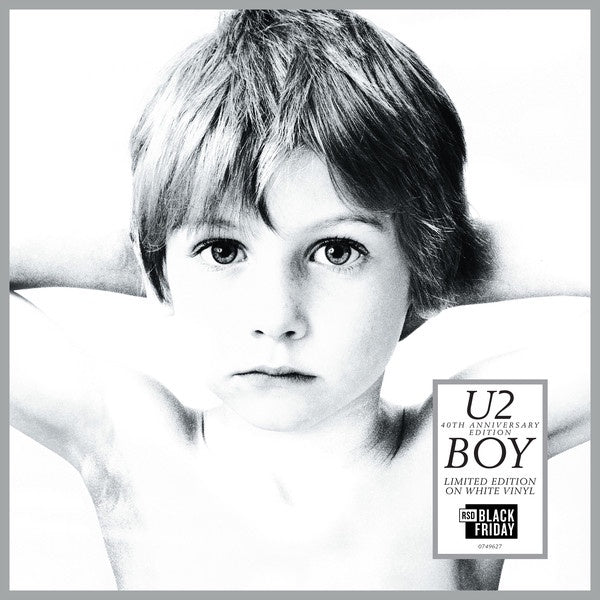 U2 - Boy 40th Anniversary RSD Black Friday 2020 White Coloured Vinyl LP