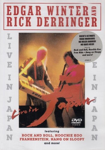 Edgar Winter & Rick Derringer - Live In Japan DVD