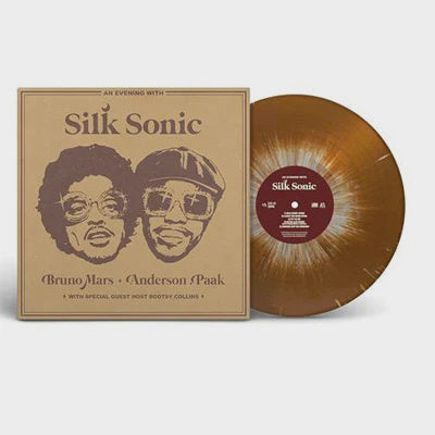 Silk Sonic - An Evening With Silk Sonic Limited Edition Brown/White Coloured Vinyl LP