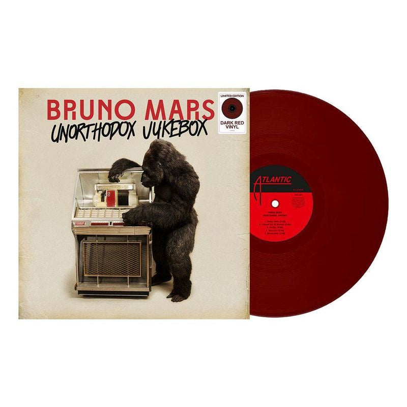 Bruno Mars - Unorthodox Jukebox Red Coloured Vinyl LP