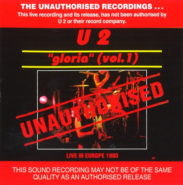 U2 - Gloria (Vol. 1) CD