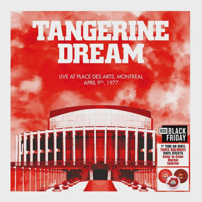 Tangerine Dream - Live at Place des Arts, Montreal - April 10, 1977 RSDBF2025 Coloured Vinyl 3LP