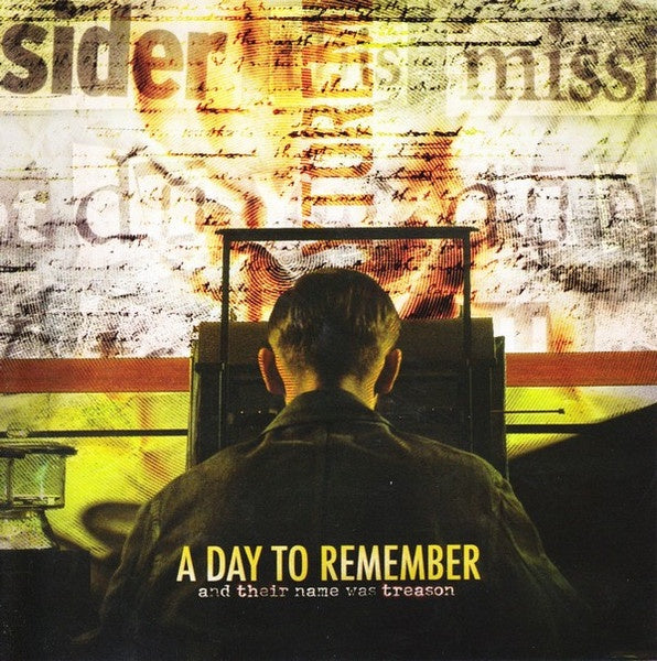 A Day To Remember – And Their Name Was Treason CD