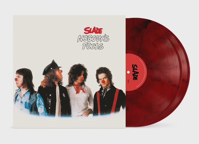 Slade - Nobody's Fools 50th Anniversary Scarlet Marble Coloured Vinyl 2LP