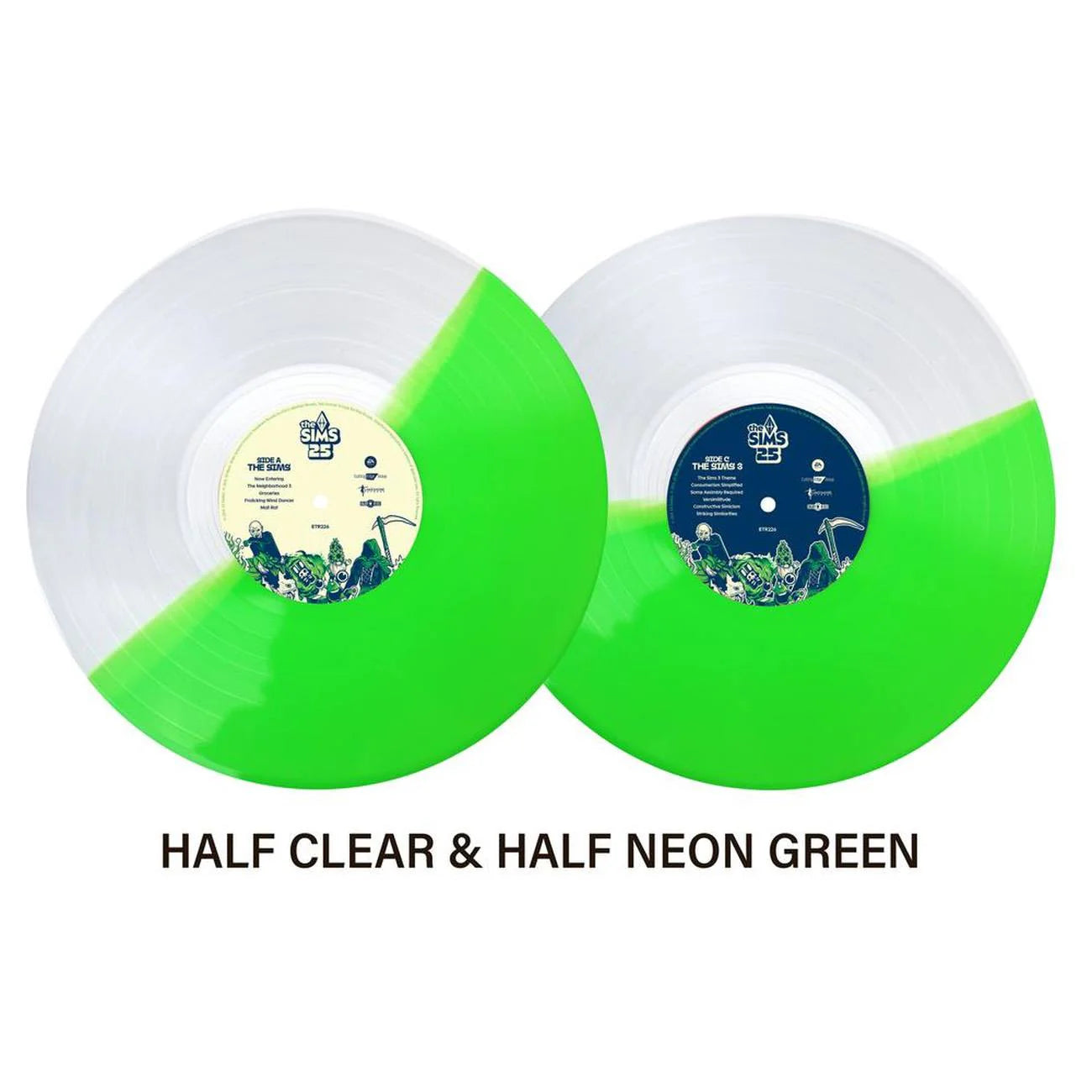 Soundtrack - The Sims 25th Anniversary Soundtrack Clear & Green Coloured Vinyl 2LP