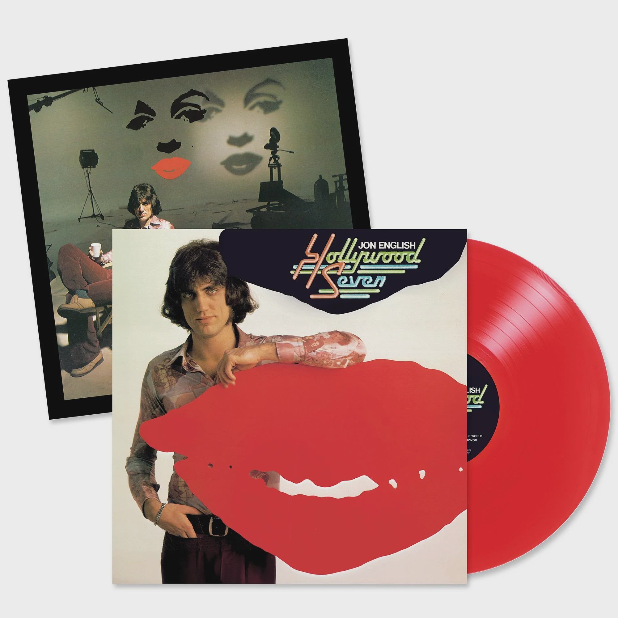 Jon English – Hollywood Seven (Red Coloured) Vinyl LP (Used)