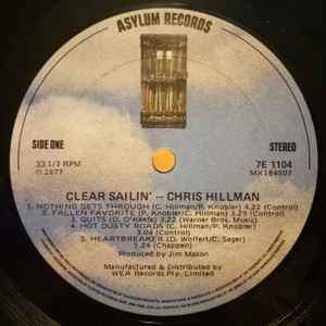 Chris Hillman - Clear Sailin' Vinyl LP (Used)