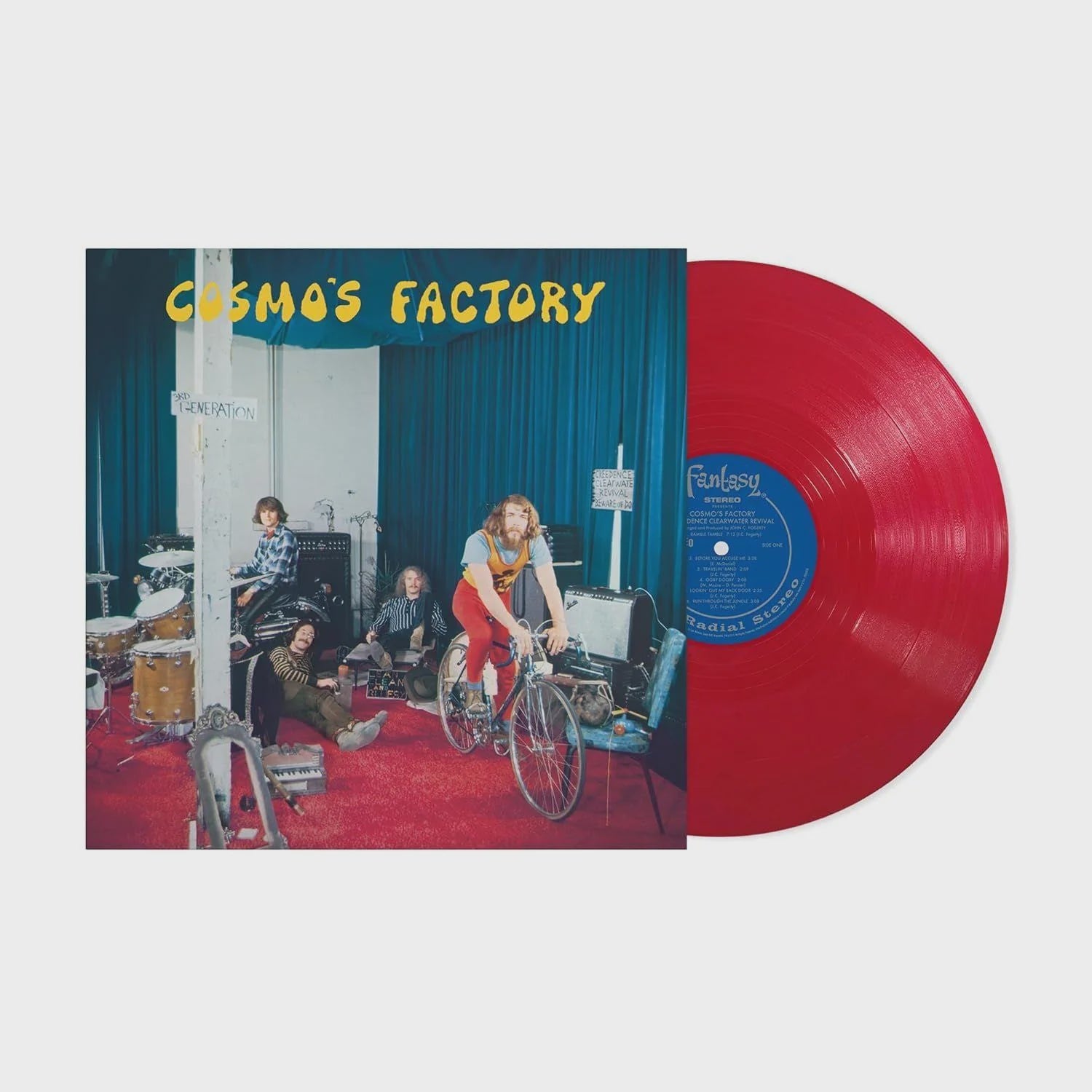 Creedence Clearwater Revival - Cosmo's Factory Red Coloured Vinyl LP