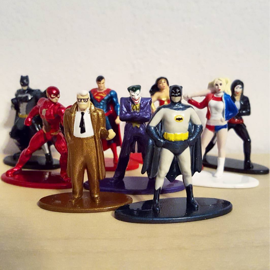 DC Nano Metalfigs VARIOUS - Used