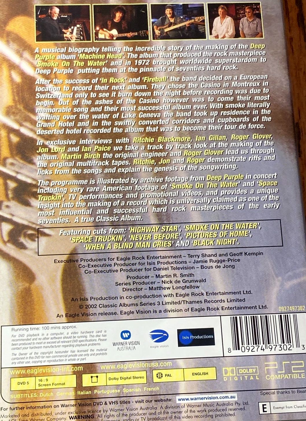 Deep Purple – Machine Head DVD