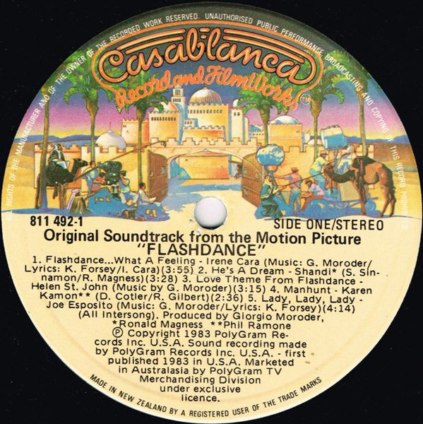 Soundtrack - Flashdance Soundtrack Vinyl LP (Used)