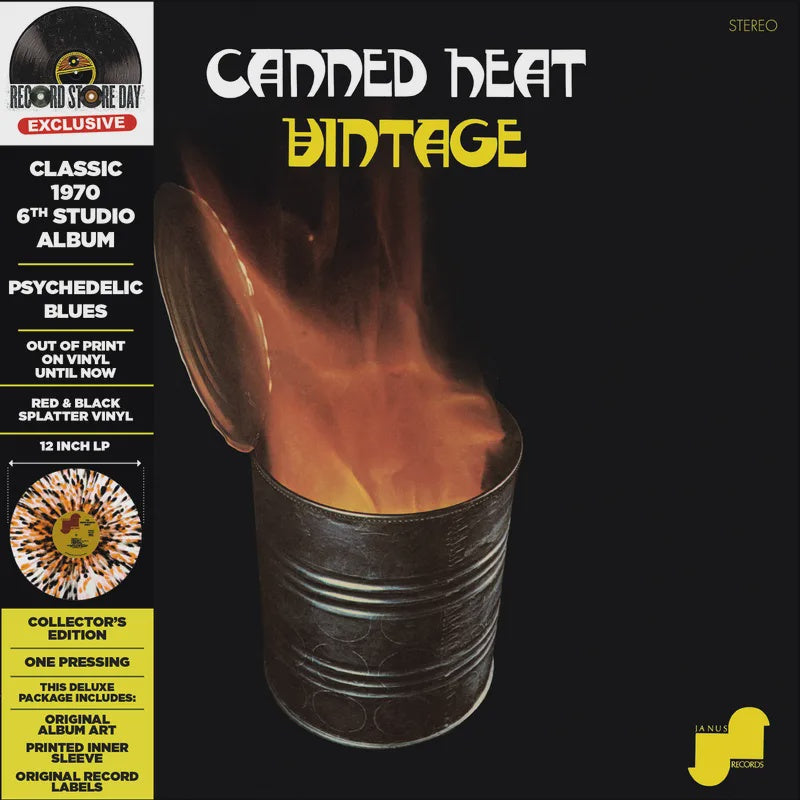 Canned Heat - Vintage RSD2023 Coloured Vinyl LP