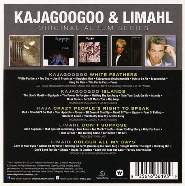 Kajagoogoo & Limahl - Original Album Series 5CD Box Set