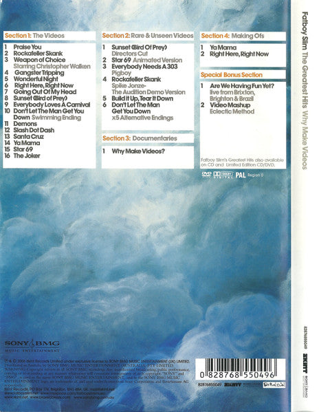 Fatboy Slim – The Greatest Hits - Why Make Videos DVD