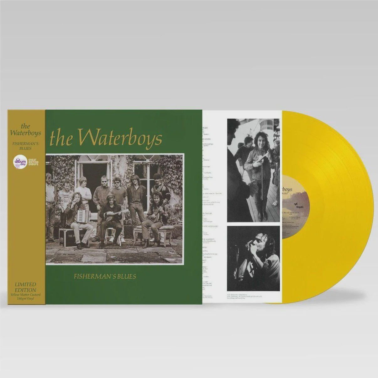 Waterboys - Fisherman Blues Yellow Matter Custard Coloured Vinyl LP