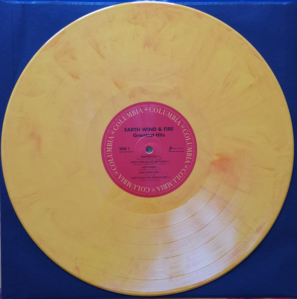 Earth, Wind & Fire - Greatest Hits Flaming Numbered Edition Orange Coloured Vinyl 2LP (Used)