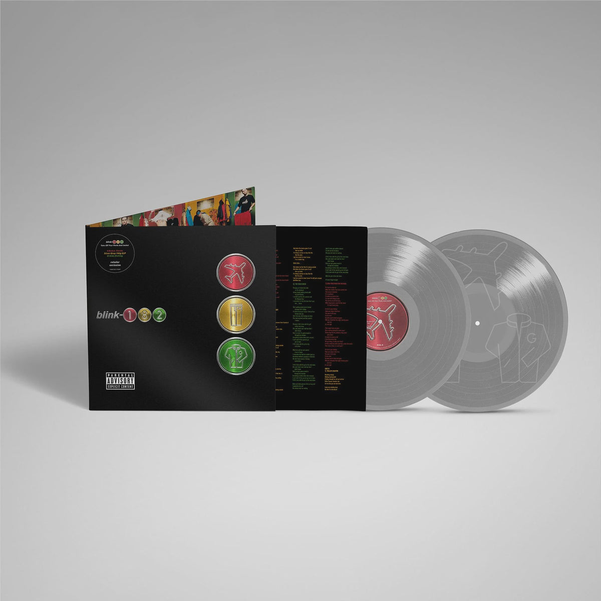 Blink-182 - Take Off Your Pants And Jacket (25th Anniversary Edition) Silver Coloured Vinyl 2LP