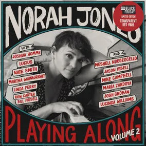 Norah Jones - Playing Along Volume 2 RSDBF2026 Transparent Red Coloured Vinyl LP