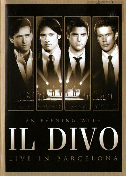 Il Divo – An Evening With Il Divo Live In Barcelona DVD + CD