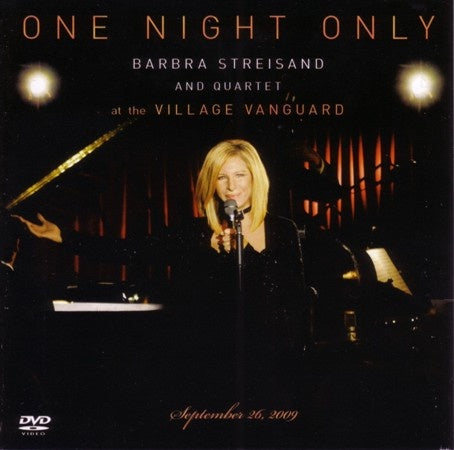 Barbra Streisand - One Night Only: Barbra Streisand And Quartet Live At The Village Vanguard CD + DVD