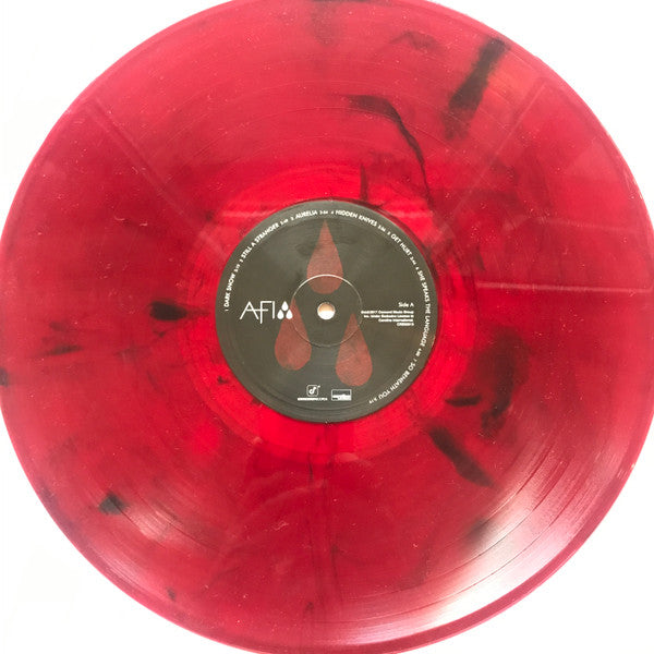 AFI - AFI (The Blood Album) Translucent Red With Black Marbled Coloured Vinyl LP (Used)