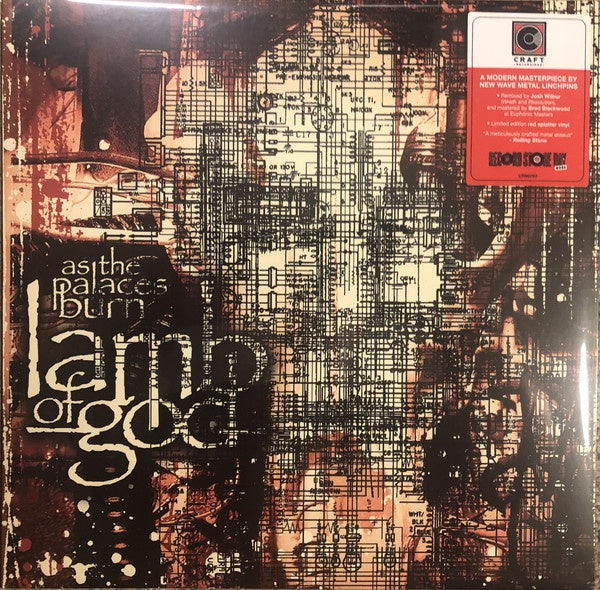 Lamb Of God - As The Palaces Burn RSD2021 Red Splatter Vinyl LP