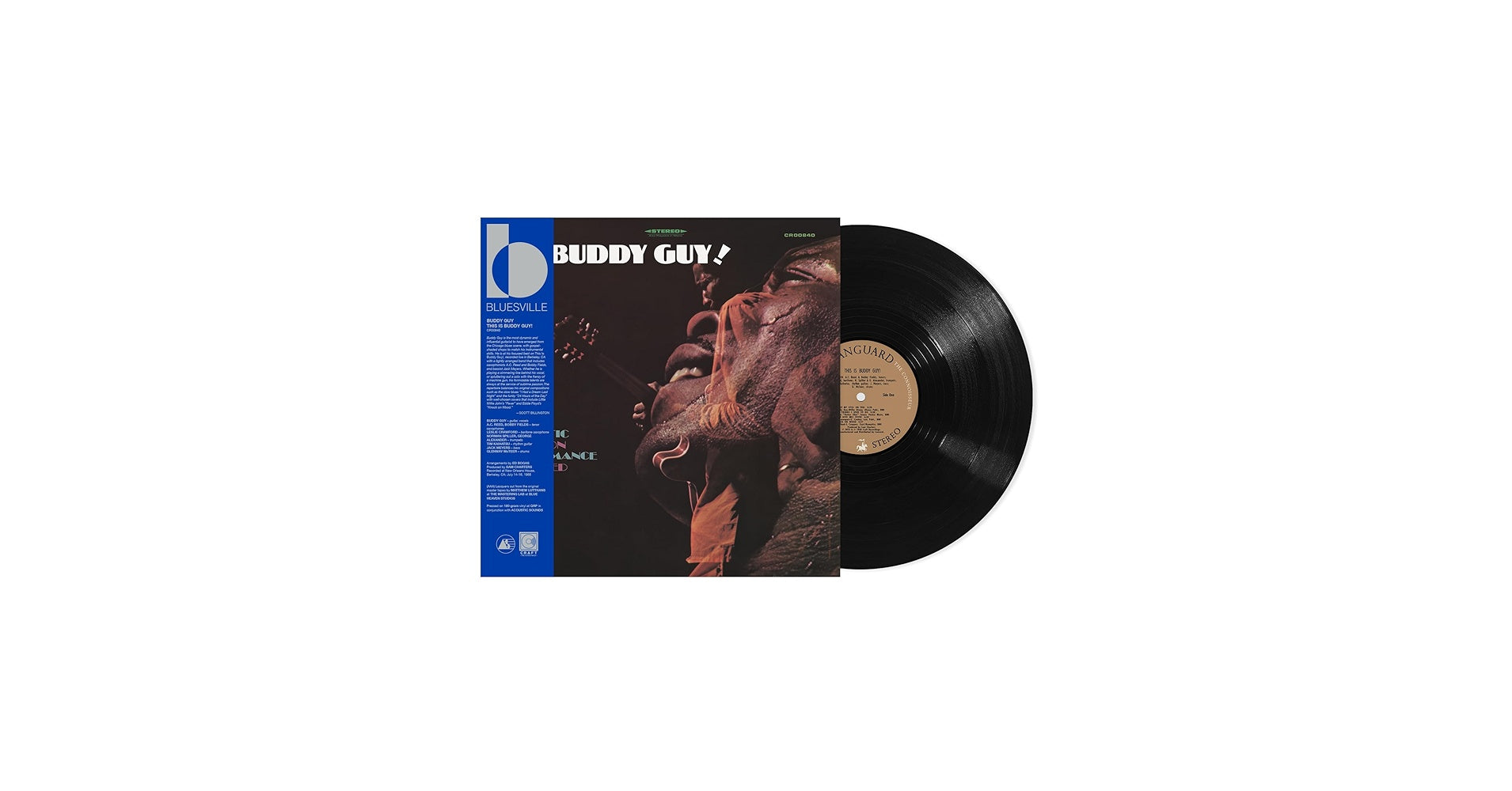 Buddy Guy - This Is Buddy Guy! Bluesville Acoustic Sounds Series Vinyl LP