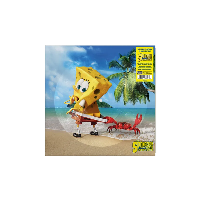 Soundtrack - SpongeBob Movie: Sponge Out Of Water (10th Anniversary Edition) RSDBF2025 Picture Disc Vinyl LP