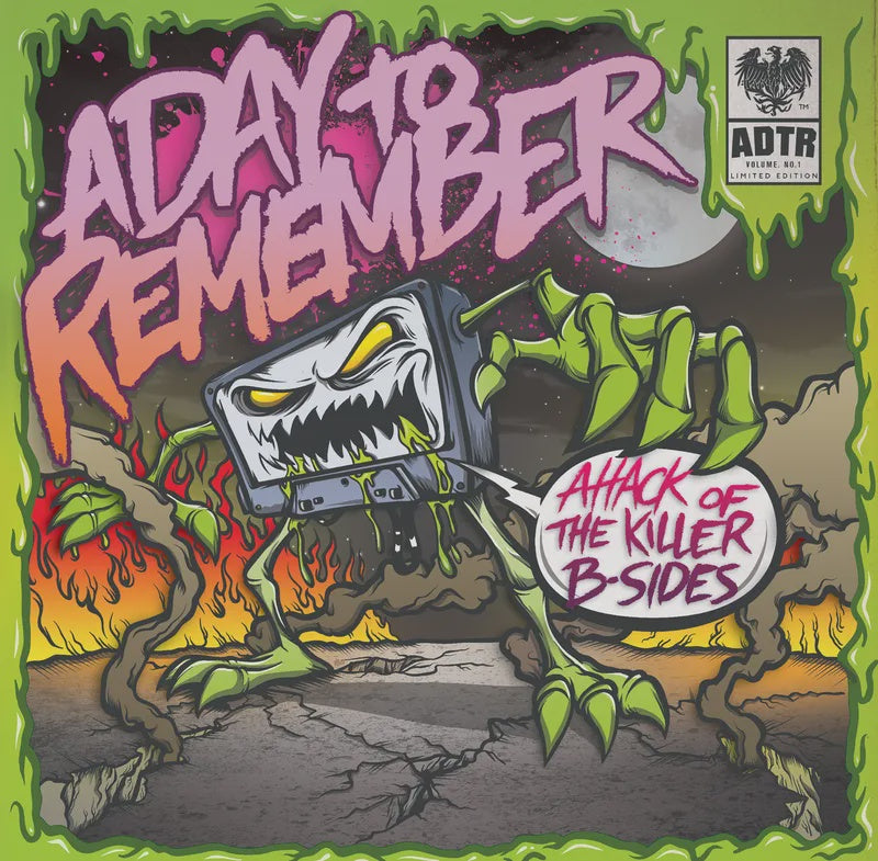 A Day To Remember - Attack Of The Killer B-Sides RSD2025 Neon Orange Coloured 10" Vinyl EP