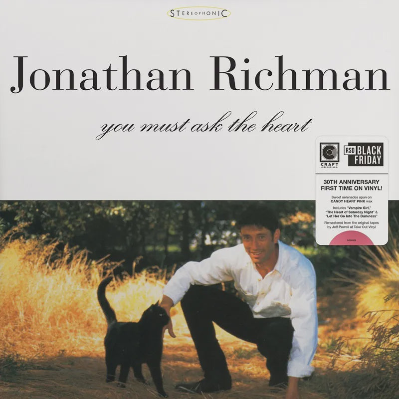 Jonathan Richman - You Must Ask The Heart (30th Anniversary Edition) RSDBF2025 Coloured Vinyl LP