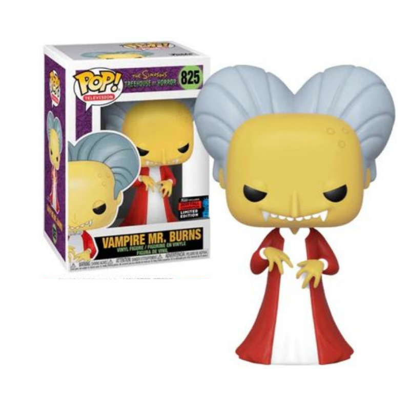 Simpsons Treehouse Of Horror - Vampire Mr Burns 2019 NYCC Collectable Pop! Vinyl #825