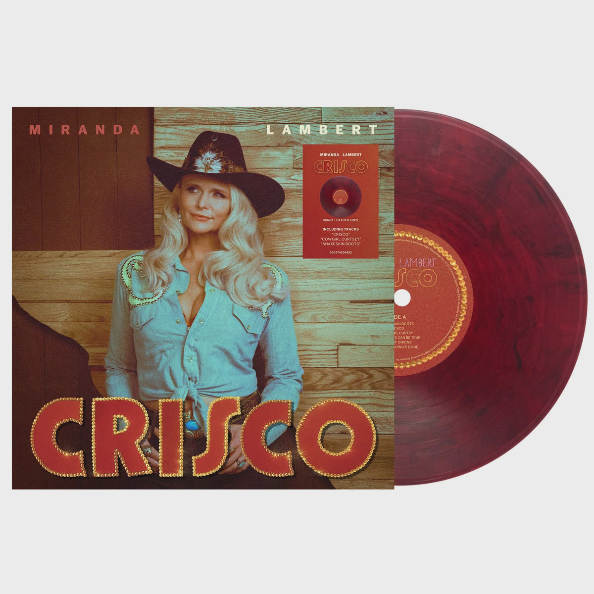 Miranda Lambert - Crisco Magenta Coloured Vinyl LP
