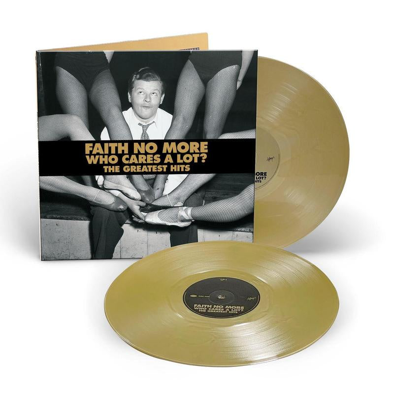 Faith No More - Who Cares A Lot? Greatest Hits Gold Coloured Vinyl LP