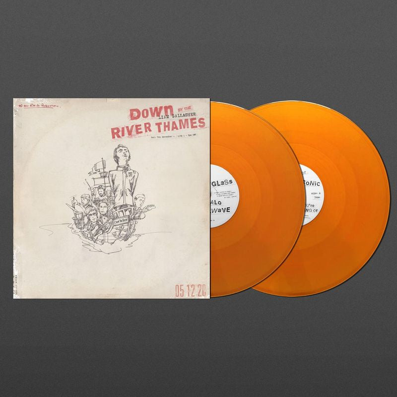Liam Gallagher - Down By The River Orange Coloured Vinyl 2LP