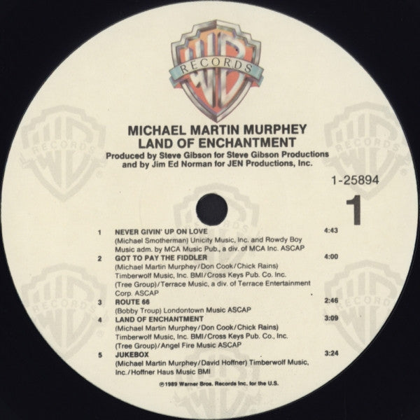 Michael Martin Murphey - Land Of Enchantment Vinyl LP (Used)