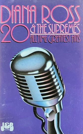 Diana Ross & The Supremes – 20 All Time Greatest Hits Cassette Tape