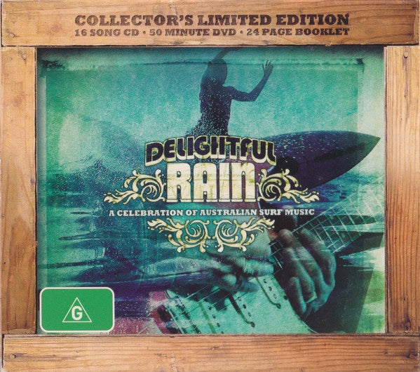 Various Artists - Delightful Rain: A Celebration Of Australian Surf Music Deluxe Edition CD + DVD