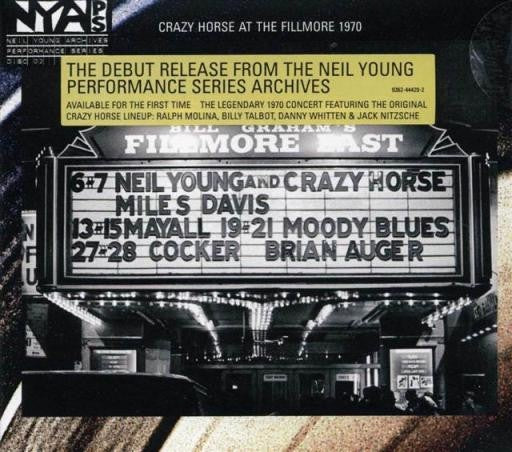 Neil Young & Crazy Horse – Live At The Fillmore East Digipak HDCD