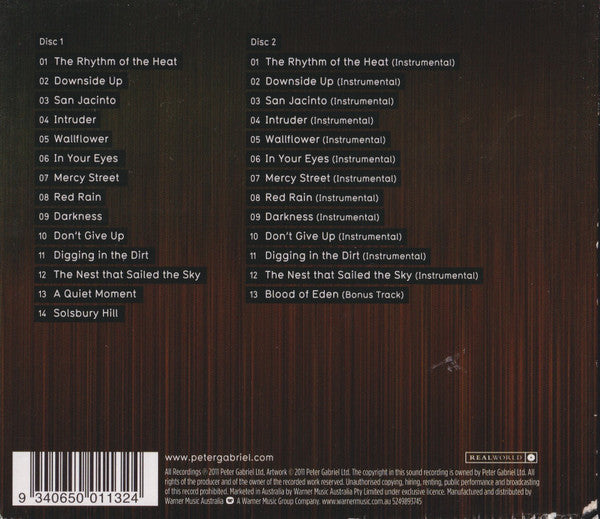 Peter Gabriel - New Blood Special Edition 2CD