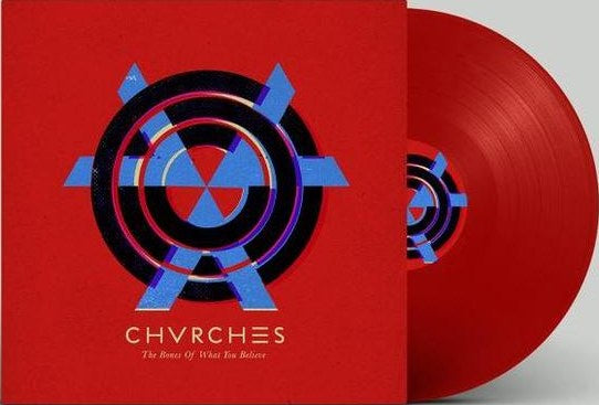 Chvrches - The Bones Of What You Believe Red Coloured Vinyl LP